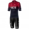 Completo Maglia + Pantaloncino con bretelle 2019 TEAM INEOS N001